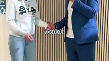 Don’t worry about her scream of terror, Angélique is totally fine 😅