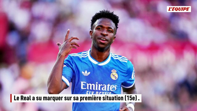 Le Real Madrid s'impose sur la pelouse du Séville FC, Kylian Mbappé impliqué sur l'unique but du match - Foot - Liga