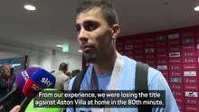 Man City stars know title race isn't over yet