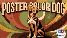Realistic dog painting, how to paint a dog