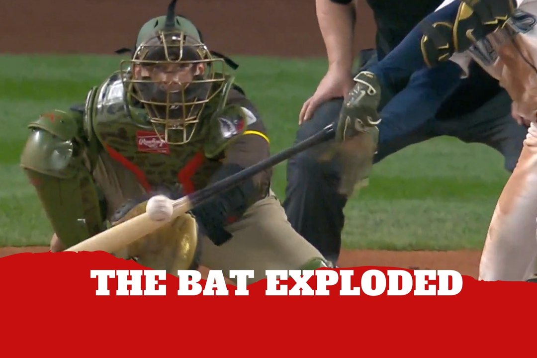 Randy Arozarena shatters his bat in unbelievable moment after crushing the pitch
