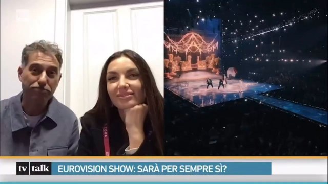 TV talk rai tre si parla di Eurovision Song e di sal da vinci