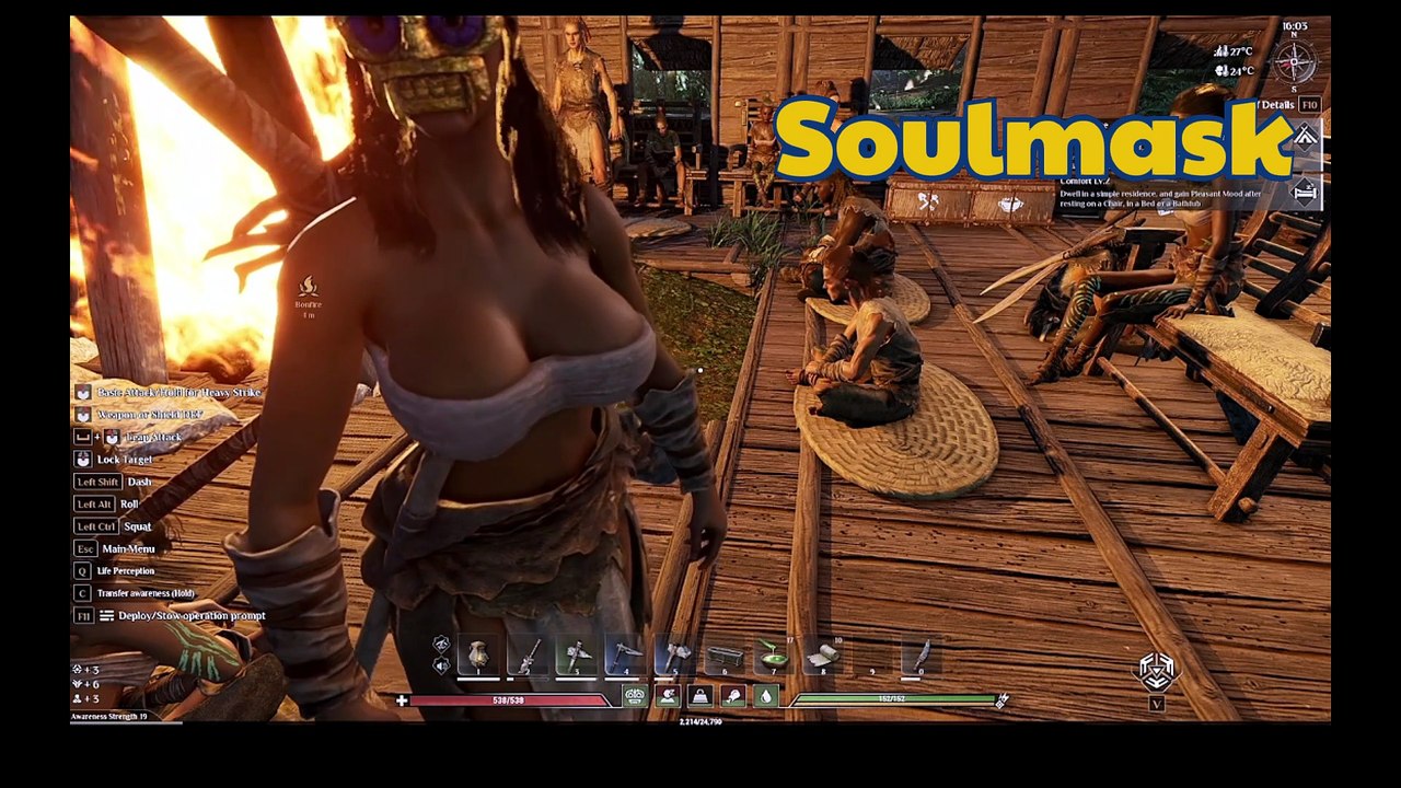 Soulmask checking on our animals