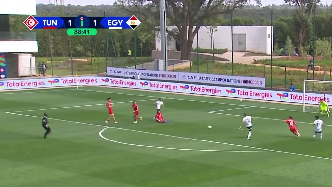 المنتخب المصري يفوز على نظيره المنتخب التونسي