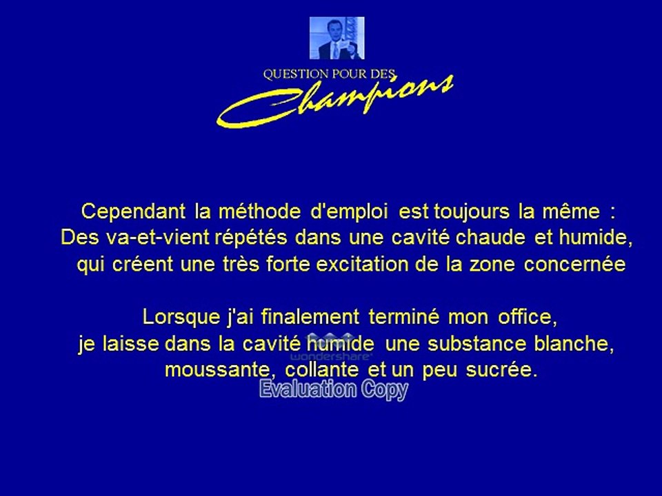 "TEST", "Question pour des champions !"