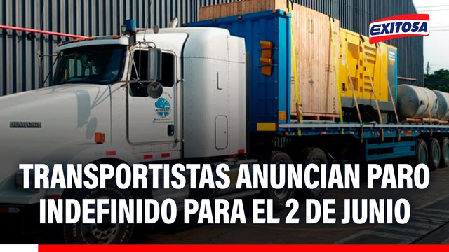 Transportistas anuncian paro indefinido para el 2 de junio: ¿Qué exige el sector al Ejecutivo?