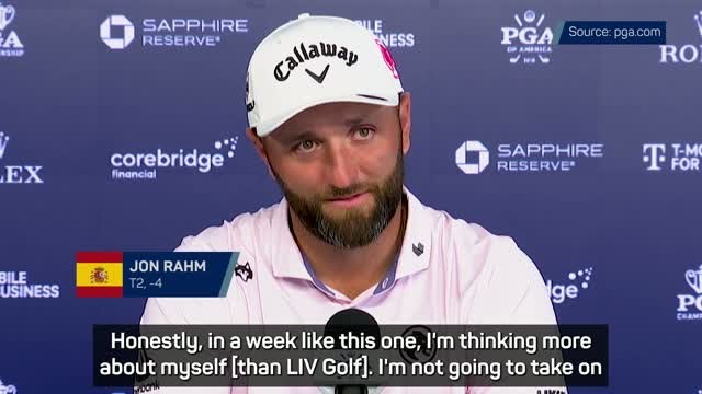 'Thinking more about myself' - Rahm on what PGA win would mean for LIV Golf