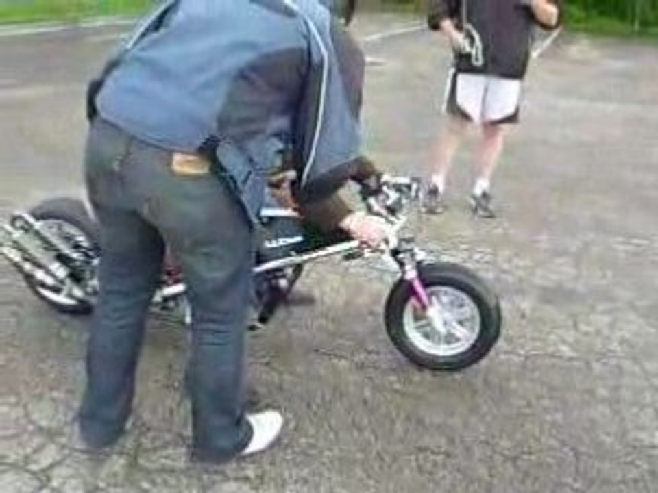 Dragster bicylindre big bore 77 malossi