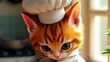 Kitten Cooking 😻🍳  Chef Kittens in Action