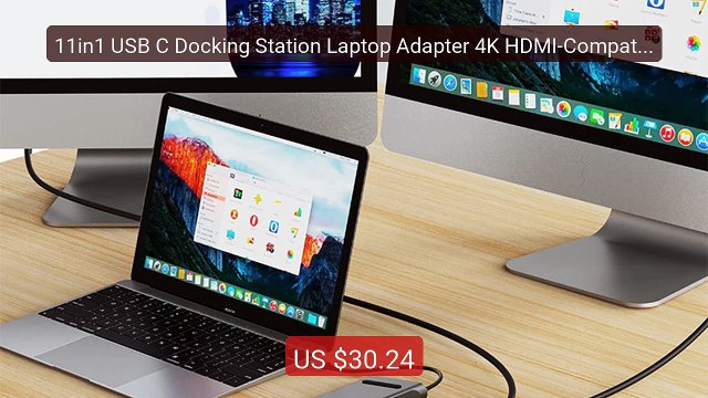 11in1 USB C Docking Station Laptop Adapter 4K HDMI-Compatible SD TF... — Top Rated 2026 | Buy Now!