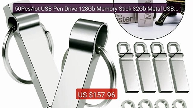 50Pcs/lot USB Pen Drive 128Gb Memory Stick 32Gb Metal USB F... — Top Pick 2026 | Unbeatable Price!