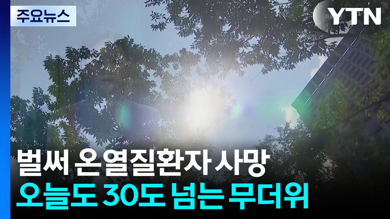 벌써 첫 온열질환자 사망...오늘도 30도 넘는 무더위 / YTN