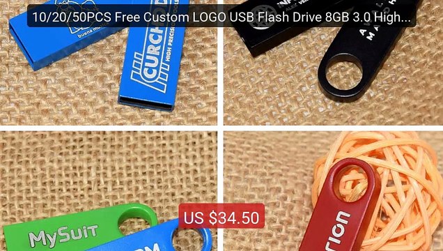 10/20/50PCS Free Custom LOGO USB Flash Drive 8GB 3.0 High Spe... — Amazing Value 2026 | Must Have!
