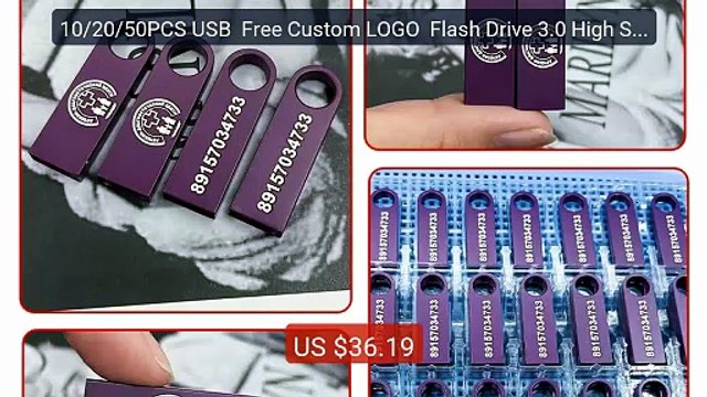 10/20/50PCS USB Free Custom LOGO Flash Drive 3.0 High Speed ... — Best Buy 2026 | Great Quality!
