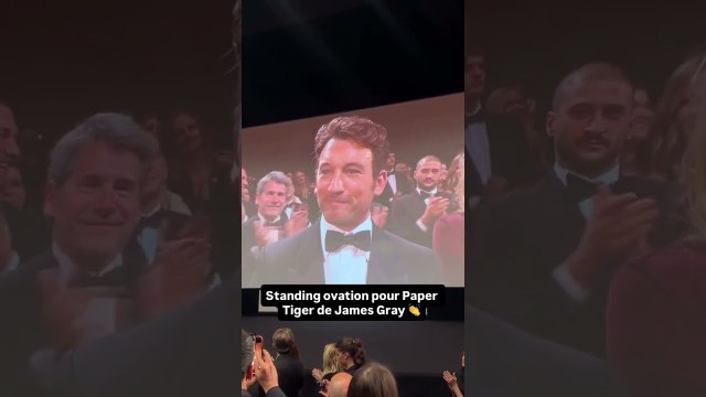 Une belle standing ovation pour Paper Tiger de James Gray avec Adam Driver, Scarlett Johansson et