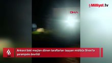 Maç dönüşü korkunç kaza! Taraftarları taşıyan midibüs devrildi: 3’ü ağır 25 yaralı