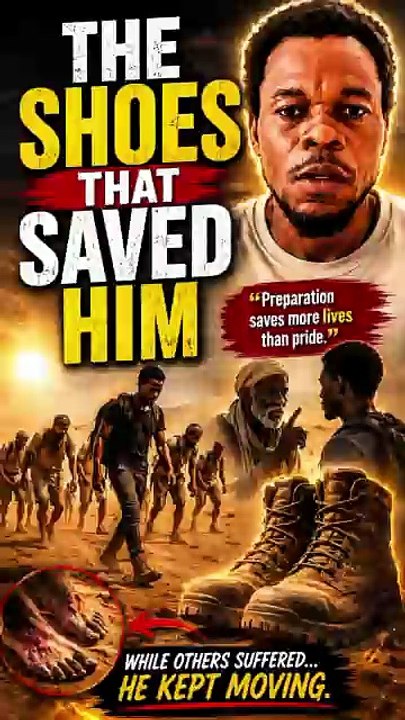 The Shoes That Saved Him