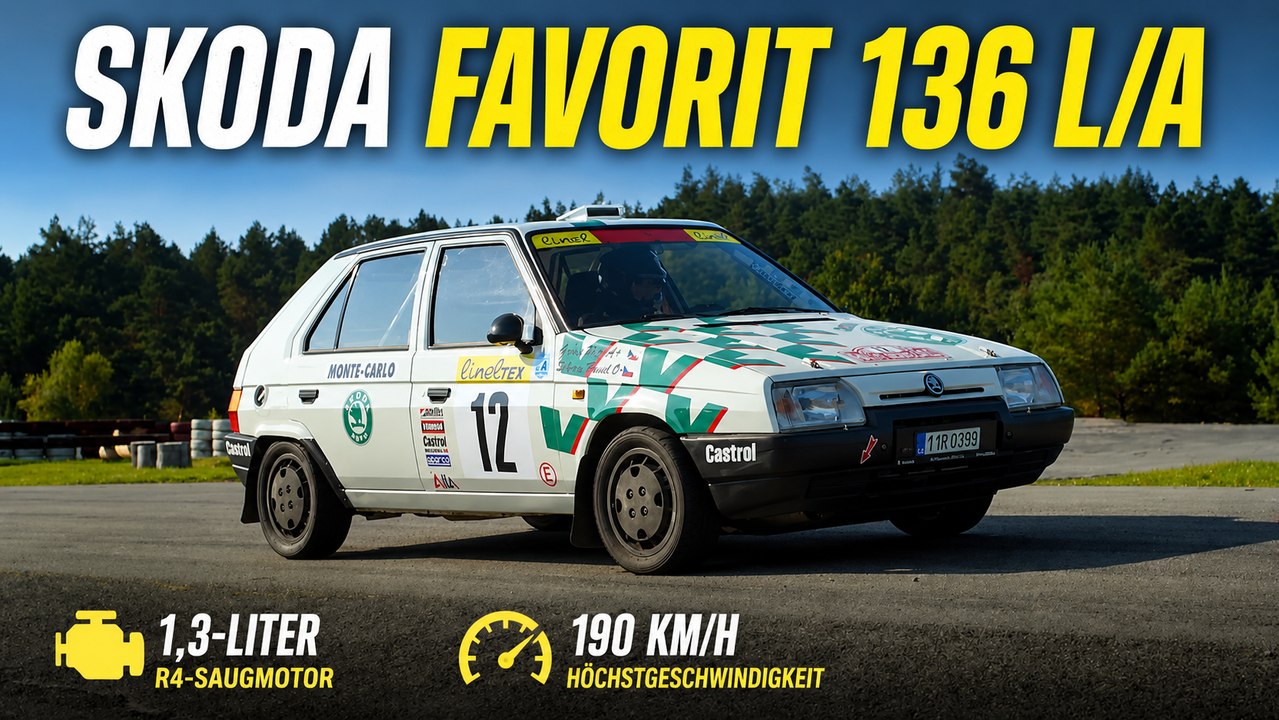 Skoda Favorit 136 L/A im Detail: Kult-Rallye aus den 80ern