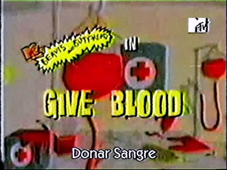 Beavis and Butt-Head - Give Blood (Ladino Subtitles) (MTV Isreal)