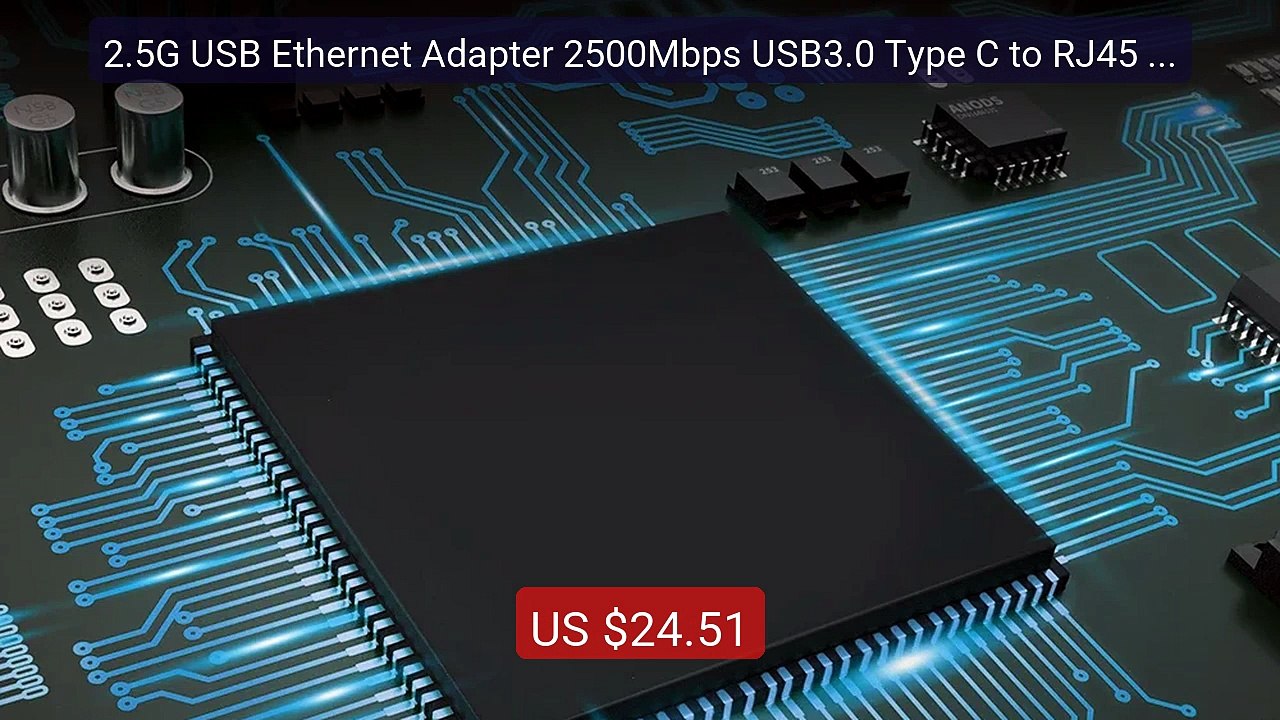 2.5G USB Ethernet Adapter 2500Mbps USB3.0 Type C to RJ45 Lan W... — Hot Deal 2026 | Limited Offer!