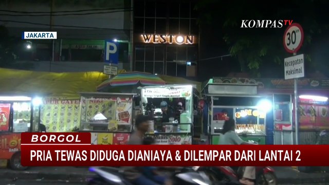 Pria Tewas Dikeroyok dan Diduga Dilempar dari Lantai 2 Tempat Biliar di Grogol Petamburan | BORGOL