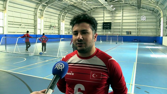 Milli golbolcü Yunus Emre'nin hedefi Çin'de yapılacak dünya şampiyonasında birincilik | Ajansspor | AA