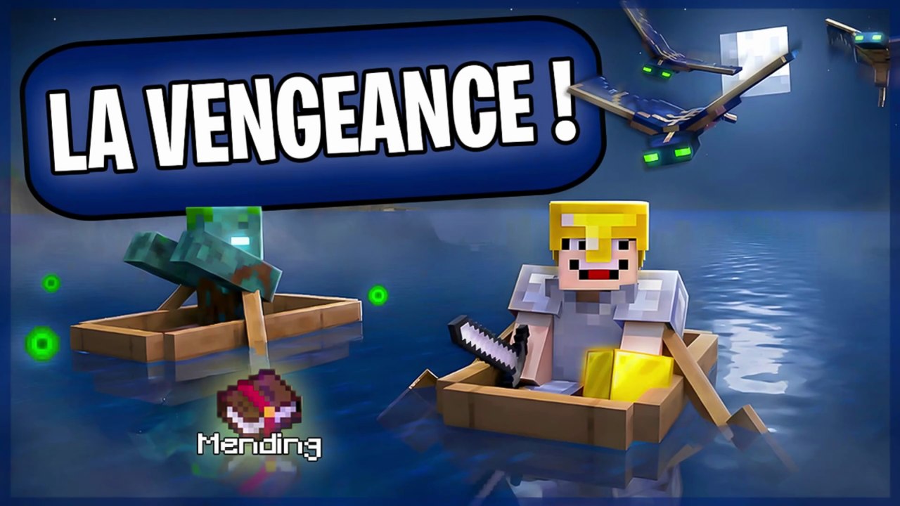 Minecraft Survie Archipel #2 : Je trouve du RACCOMMODAGE et je me venge !