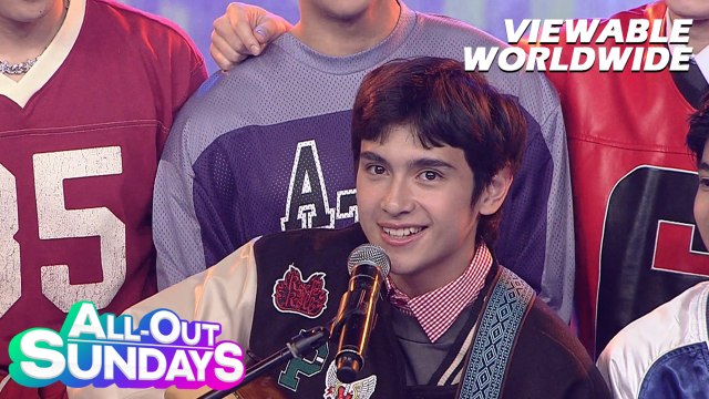 All-Out Sundays: Heath Jornales, nag-drop ng name sa kanyang inspirasyon!