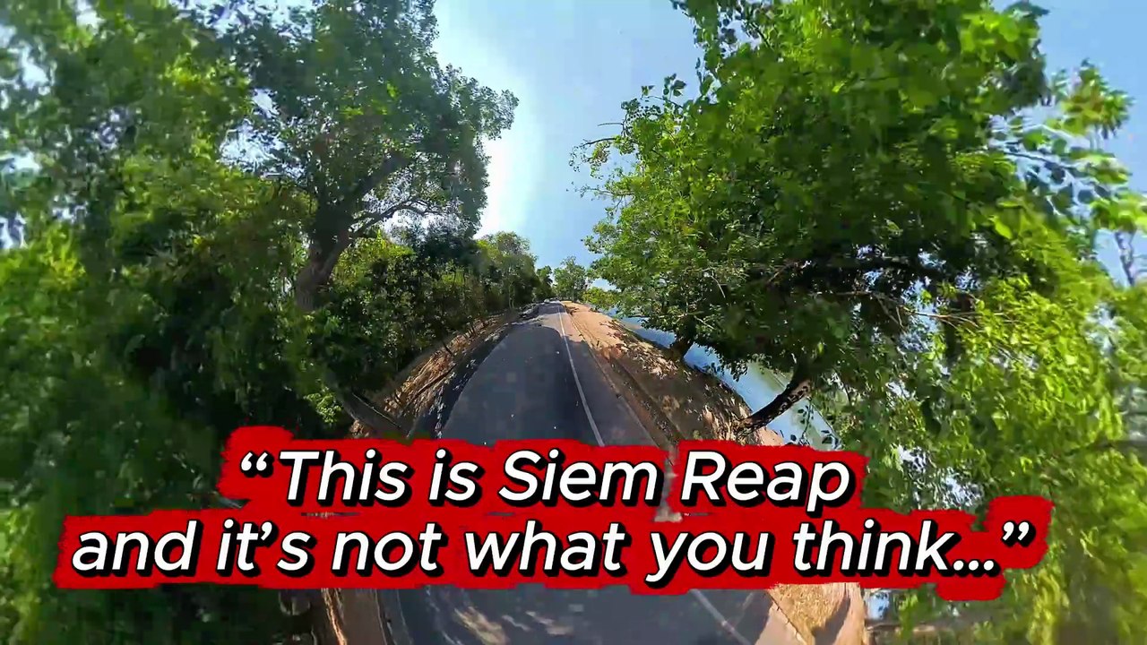 Siem Reap Cambodia POV 🇰🇭 Tuk Tuk Ride Through the City | Real Street Tour 4K