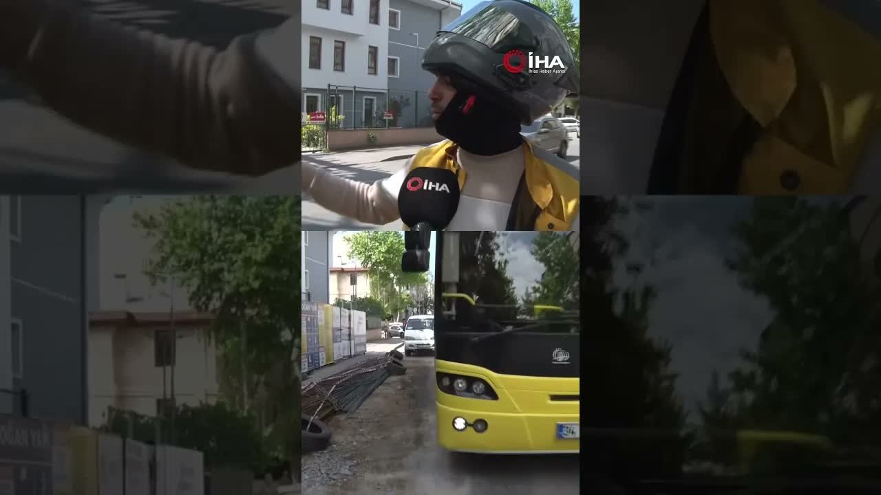 Fatih’te İETT otobüsünün altından giren inşaat demiri, yolcuyu yaraladı