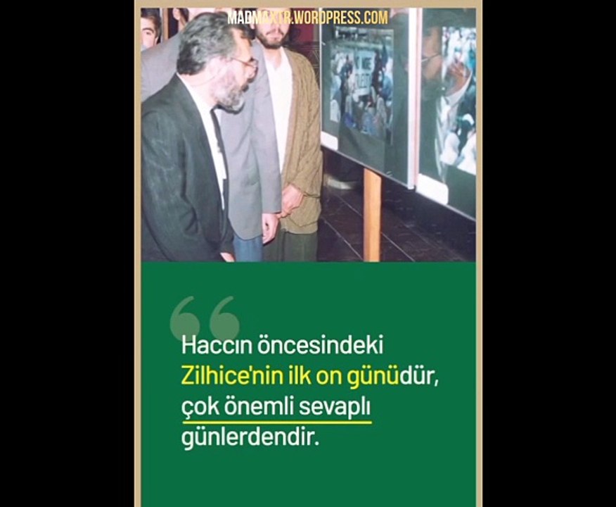 ZILHICCE AYI ve 10 Gün