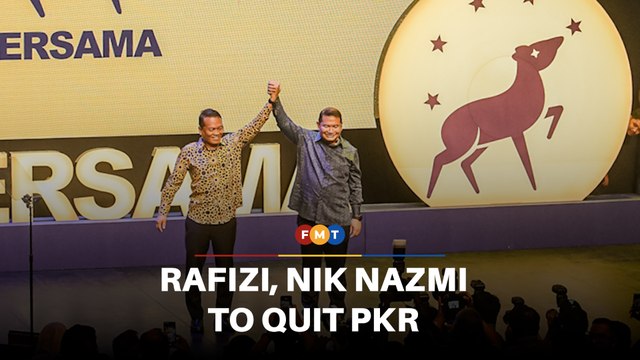 Rafizi, Nik Nazmi to quit PKR, vacate seats