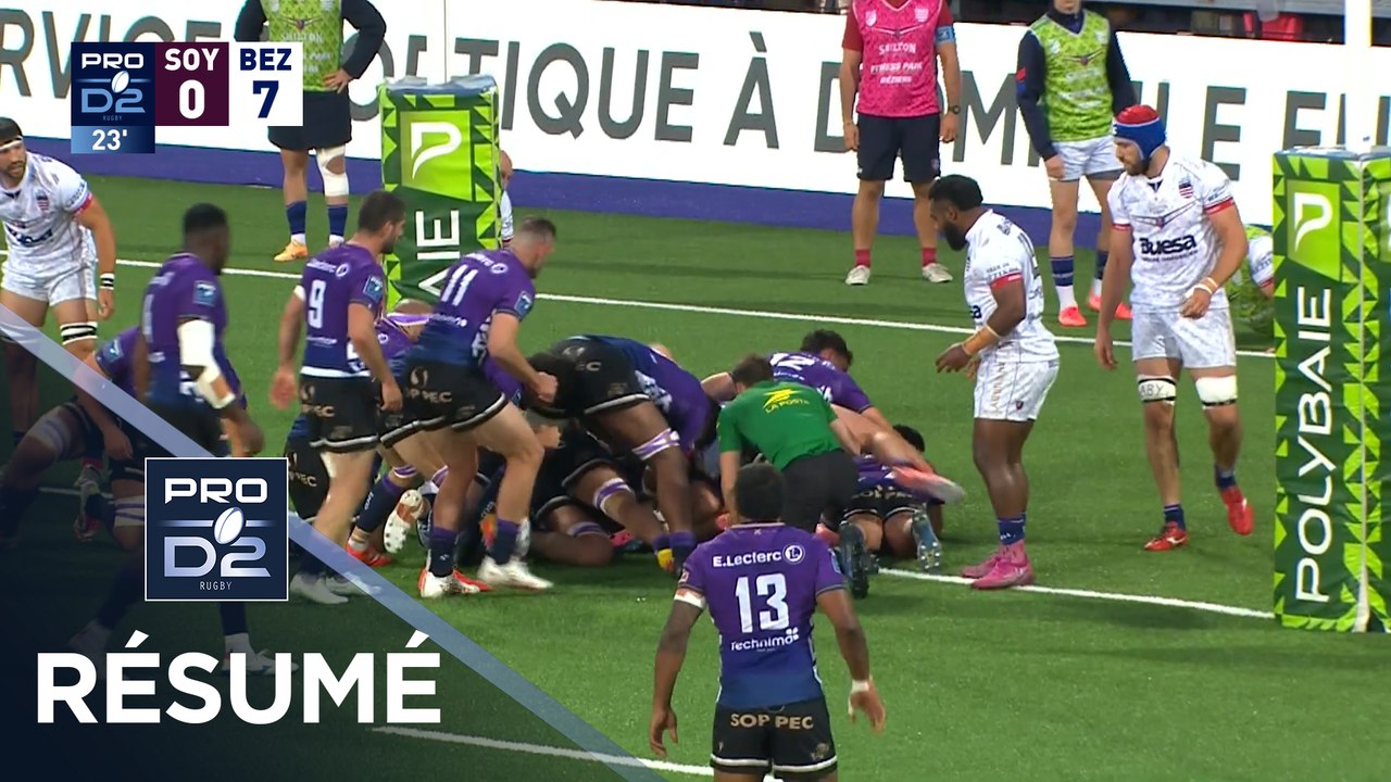 PRO D2 Saison 2025-2026 J30 - Résumé Soyaux-Angoulême XV - AS Béziers Hérault