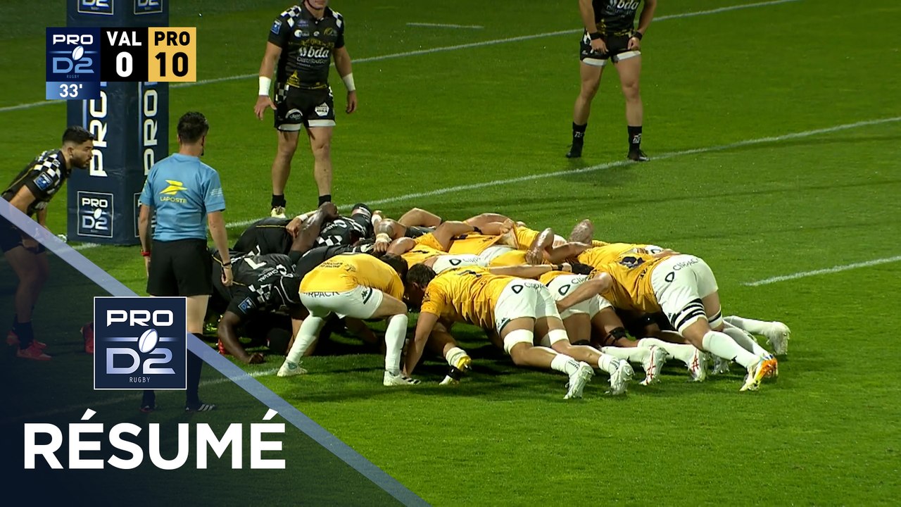 PRO D2 Saison 2025-2026 J30 - Résumé Valence Romans - Provence Rugby