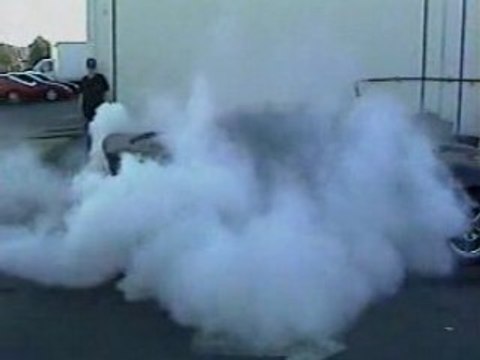 Burnouts - Cars - Camaro Blue SS Burnout