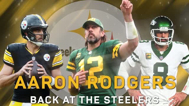 Aaron Rodgers - back at the Steelers