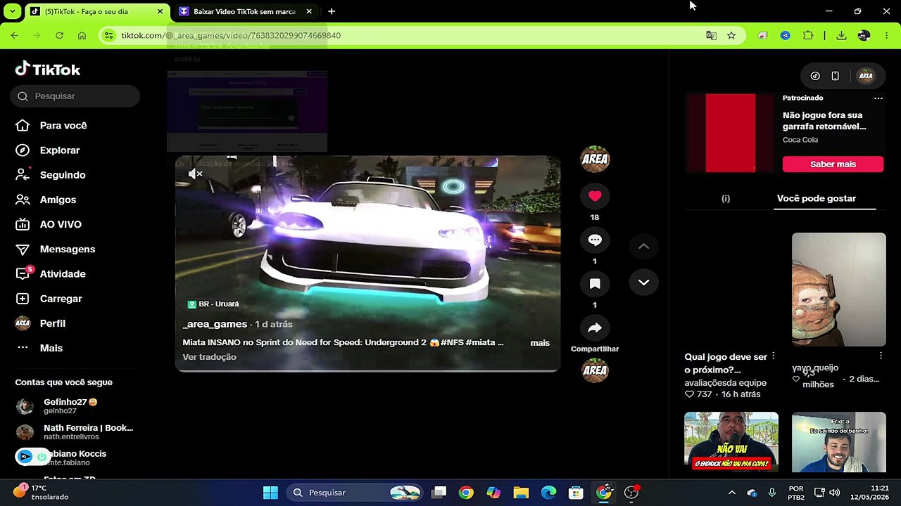 Tutorial Atualizado Download de Vídeos do TikTo...