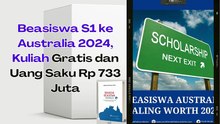 Beasiswa S1 ke Australia Kuliah Gratis dan Uang Saku Rp 733 Juta calon mahasiswa wajib tau