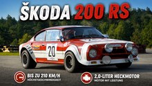 Škoda 200 RS im Detail: Seltene Motorsport-Ikone entdeckt