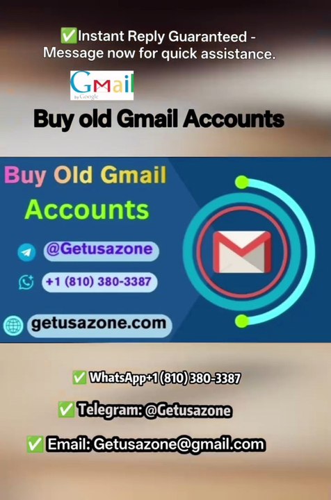 Best 9.9 Sites to Buy Old Gmail Accounts in Bulk (PVA &amp