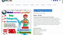 3 Best sites to Buy Telegram Accounts (PVA & Aged)