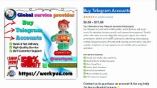 Top 44 Sites to Buy Telegram Accounts with Real Users