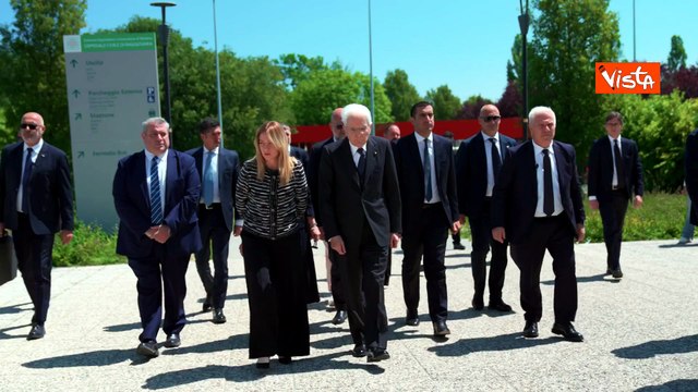 Auto sulla folla a Modena, Mattarella e Meloni visitano i feriti. Ai medici: Grazie per ciò che fate