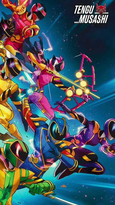 Les équipes originaux de Power Rangers dans les comics