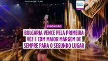 Bulgária vence Eurovisão 2026 e Israel fica em segundo lugar