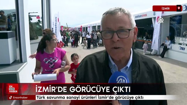 Türk savunma sanayi ürünleri İzmir'de görücüye çıktı