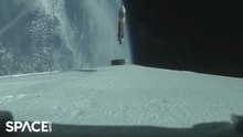 Delta IV Heavy's Final Launch Rocket Cam Footage