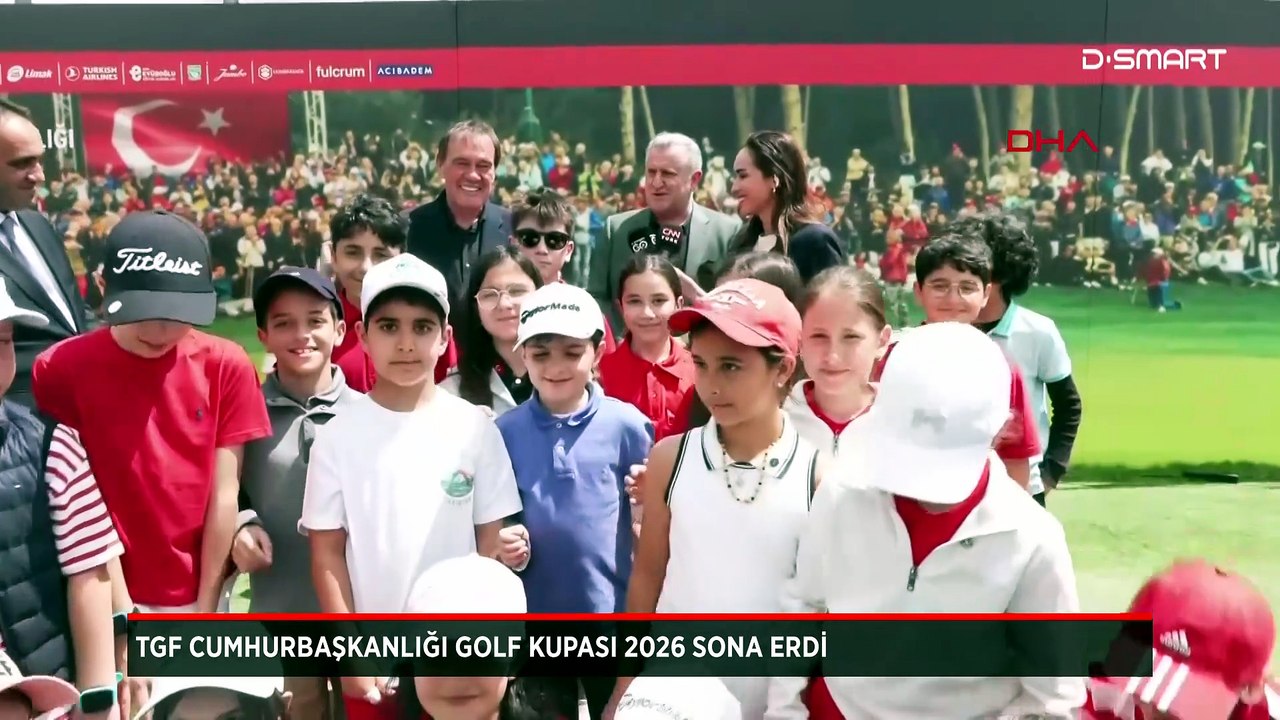 TGF Cumhurbaşkanlığı Golf Kupası 2026 sona erdi