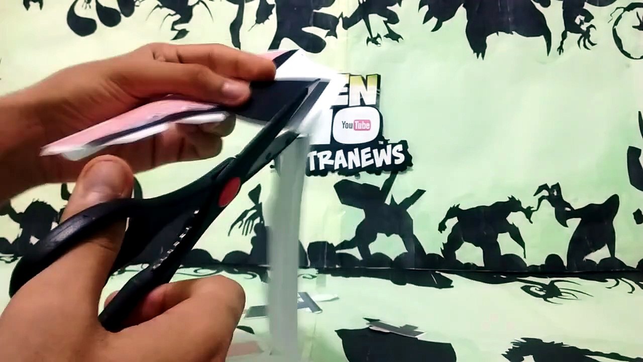 Tutorial - Brinquedo de Papel Gordon Tennyson - Ben 10
