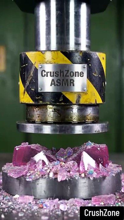 Hydraulic Press vs Glitter Resin Heart ہائیڈرولک پریس بمقابلہ گلیٹر رال ہارٹ #hydraulicpress #foryou #viralshorts #crushingvideo #fypシ゚viral  @No Name ❤️‍😭👀